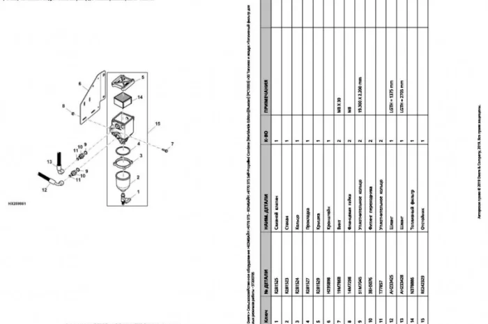 Каталог запчастей Джон Дир 9770STS - John Deere 9770STS на русском языке в печатном виде- фото № 2