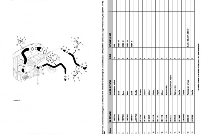 Каталог запчастей Джон Дир S540 - John Deere S540 на русском языке в печатном виде- фото № 2