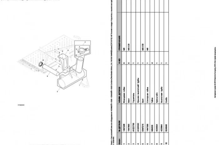 Книга каталог запчастей Джон Дир S550 - John Deere S550 на русском языке- фото № 2
