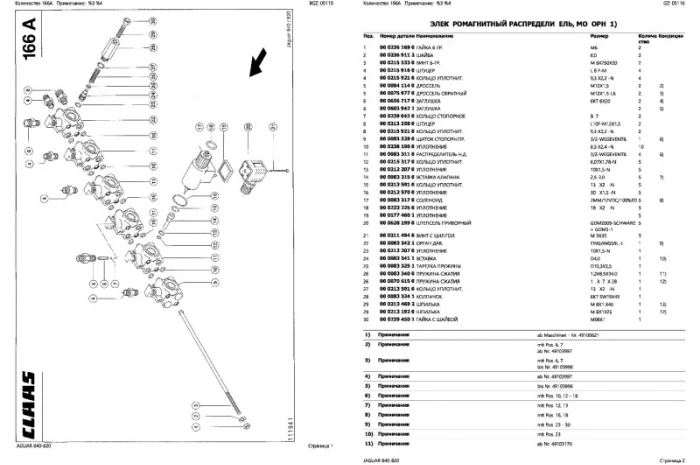 Каталог запчастей КЛААС Ягуар 820 - CLAAS Jaguar 820 на русском языке в виде книги- фото № 2