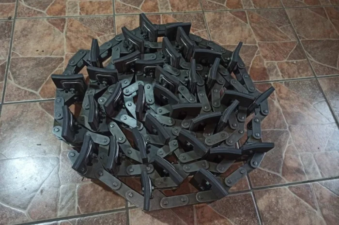 Скребковый транспортер элеватора колосового, зернового НИВА (Усиленная цепь на болтах)- фото № 3