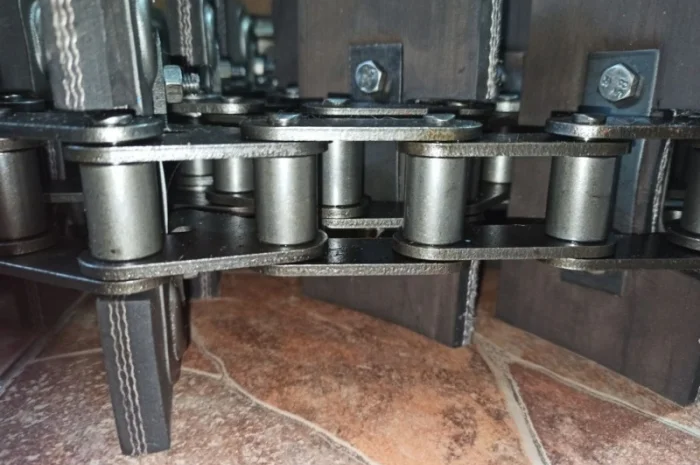 Скребковый транспортер элеватора колосового, зернового НИВА (Усиленная цепь на болтах)- фото № 4