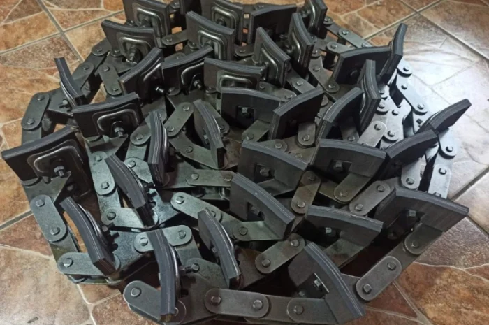 Скребковый транспортер элеватора колосового, зернового НИВА (Усиленная цепь на болтах)- фото № 5