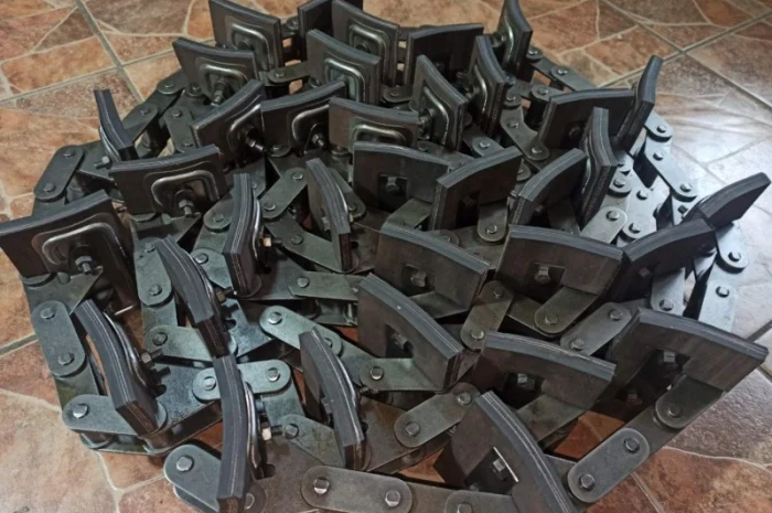 Скребковый транспортер элеватора колосового, зернового НИВА (Усиленная цепь на болтах)- фото № 6