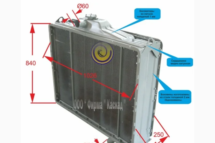 Блок радиаторов комбайна кзс-9-1- фото № 1