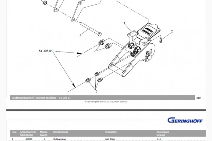 Мультисцепление Geringhoff 550166 (550446)- фото № 2