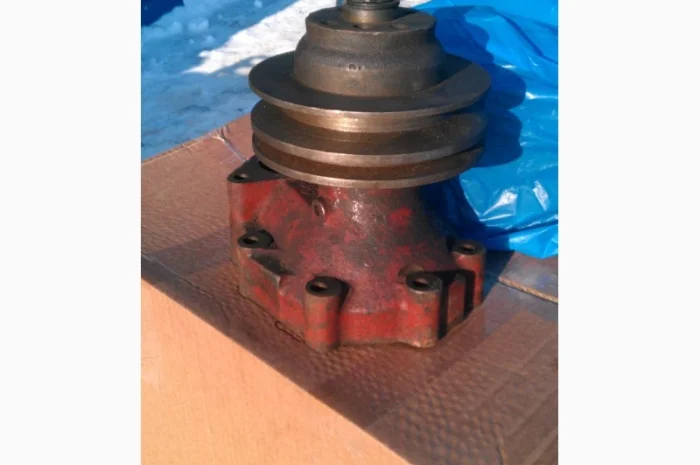 Насос водяной А-41 (помпа) 41-13С3-1 (со шкивом)- фото № 1