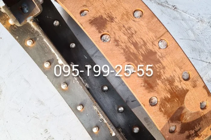 Колодка гальмівна 2ПТС-4; колодка гальмівна КТУ-10А- фото № 1