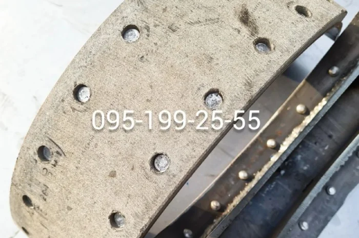 Гальмівна колодка 2ПТС-6; запчастини причепа 2ПТС-6- фото № 2