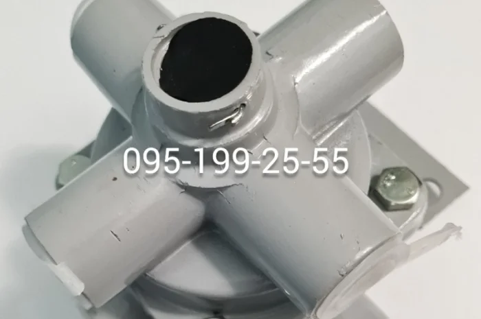 Кран гальмівний 2ПТС-6; важіль регулювальний гальмівний 2ПТС-6; камера гальмівна 2ПТС-6- фото № 1