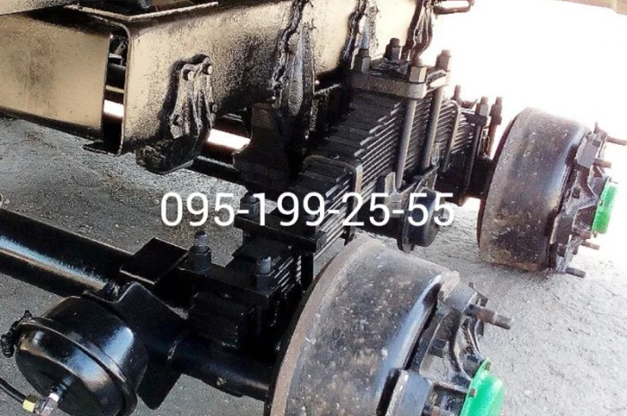 Маточина колеса 1ПТС-9; барабан гальмівний 1ПТС-9; ресора 1ПТС-9- фото № 1