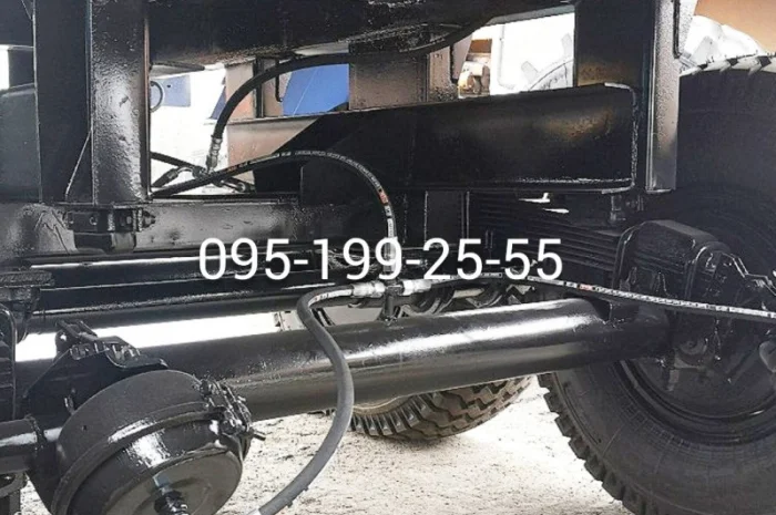 Вісь (балка) 3ПТС-12; вісь (балансиру) 3ПТС-12; ресора (передня) 3ПТС-12- фото № 1