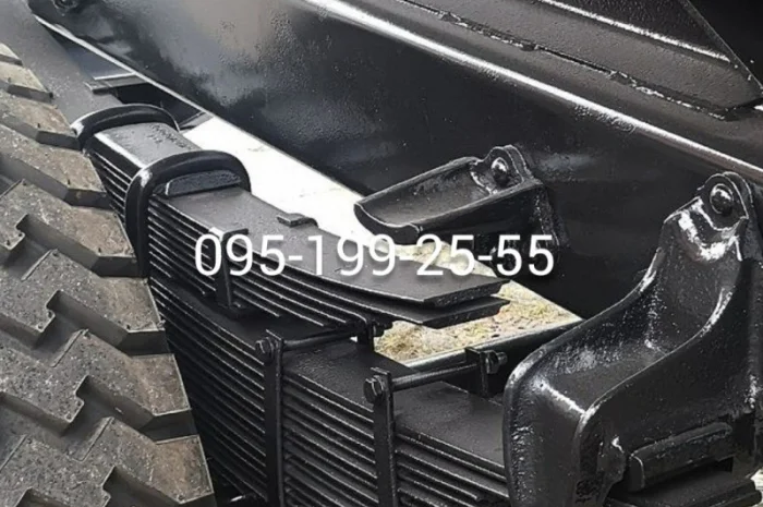 Вісь (балка) 3ПТС-12; вісь (балансиру) 3ПТС-12; ресора (передня) 3ПТС-12- фото № 2