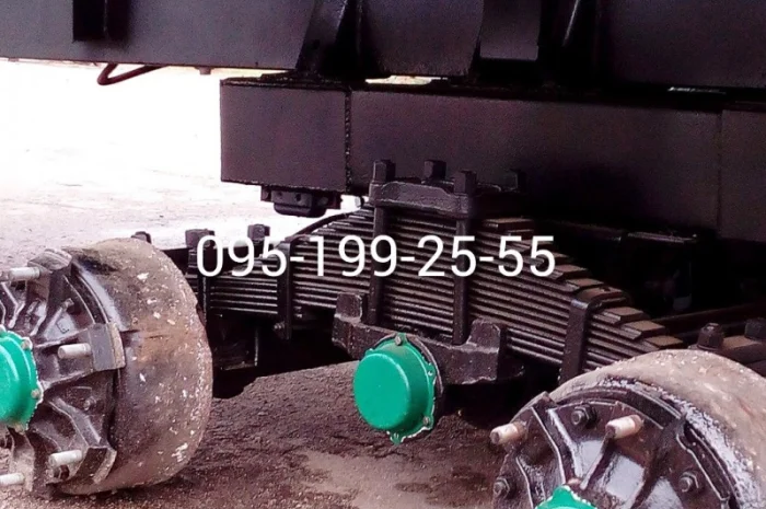 Вісь балансиру (під реактивну тягу) 1ПТС-9; ресора 1ПТС-9; маточина 1ПТС-9- фото № 1