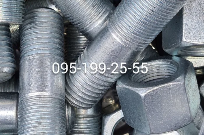 Шпилька (М20х1.5х2.5) до ПТС/ПРТ/МЖТ; гайка (М20х1.5) ПТС/ПРТ/МЖТ; маточина ПТС/ПРТ/МЖТ- фото № 1