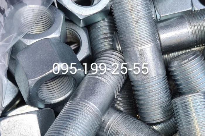 Шпилька (М20х1.5х2.5) до ПТС/ПРТ/МЖТ; гайка (М20х1.5) ПТС/ПРТ/МЖТ; маточина ПТС/ПРТ/МЖТ- фото № 2