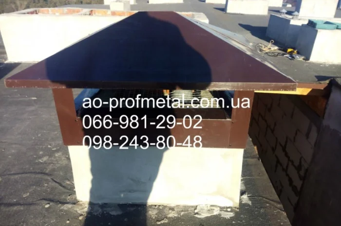 Флюгарка на вентканал, Флюгарка на димоход- фото № 3