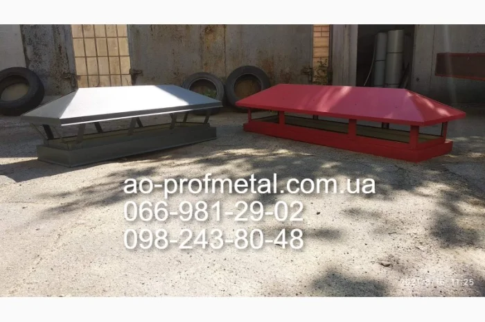 Зонт на трубу, Флюгарка на дымоход, Накрывка дымохода- фото № 1