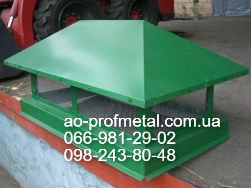 Флюгарка на трубу димохода, Флюгарка на вентканал- фото № 2