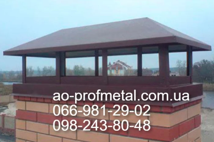 Флюгарка на трубу димохода, Флюгарка на вентканал- фото № 5