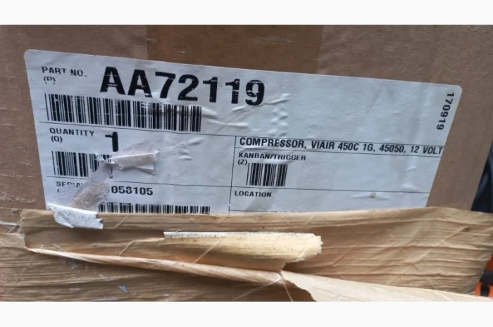 Компресор повітряний John Deere AA72119 ОРИГІНАЛ- фото № 6