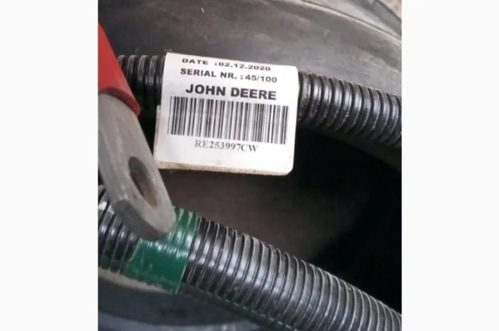 Кабель RE253997 John Deere, USA- фото № 2