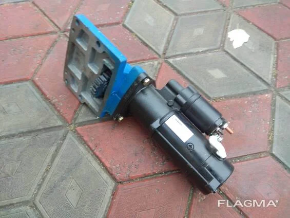 Переоборудование погрузчика Амкодор 333А с двигателем А-01 под стартер- фото № 1