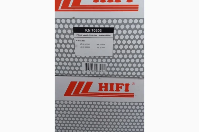 Фильтр топливный KN70303 HIFI (RE523236, RE520906 John Deere), USA- фото № 2