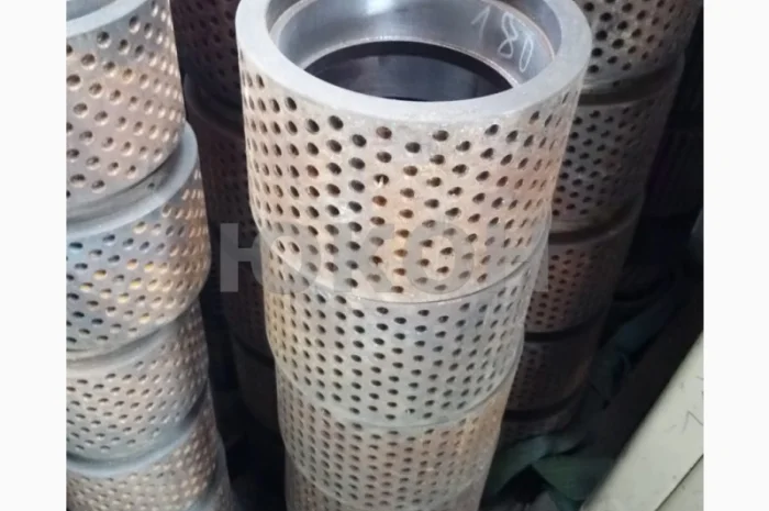 Обечайка 180/120 перфорированная для Б6-ДГВ- фото № 1