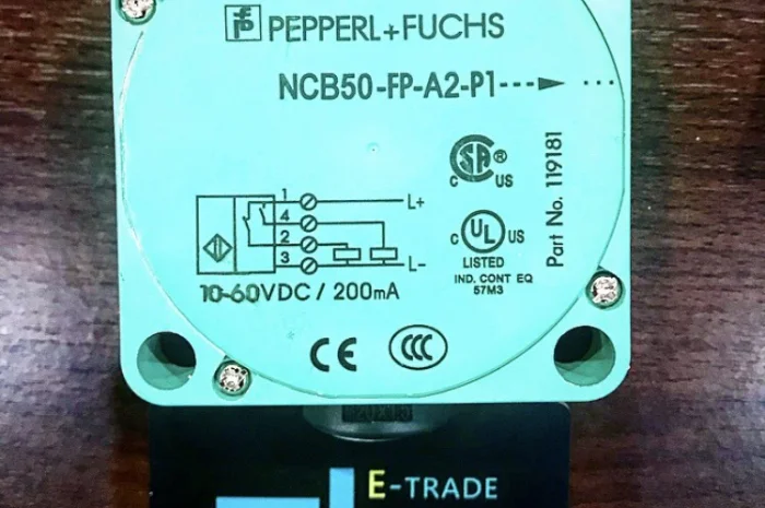 Индуктивный датчик NCB50-FP-A2-P1- фото № 2