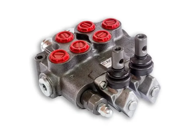 Двосекційний гідророзподільник Akon AMV 502- фото № 1