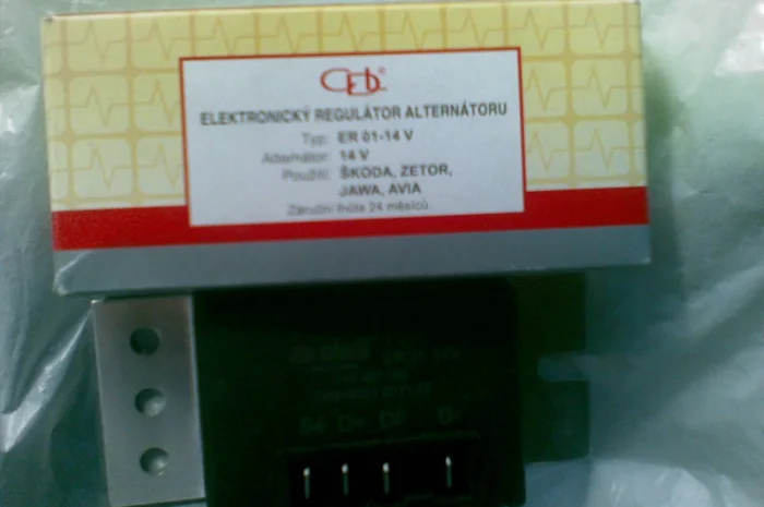 Реле ER 01-14V ZETOR 5201/6701/6901/7201 /, AVIA 21/31, SKODA, Java- фото № 1