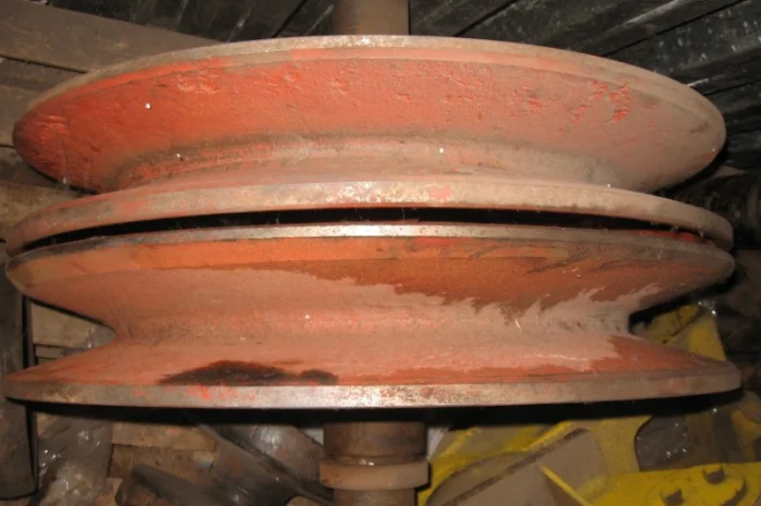 Голова стрелы на два ролика на драглайн- фото № 1