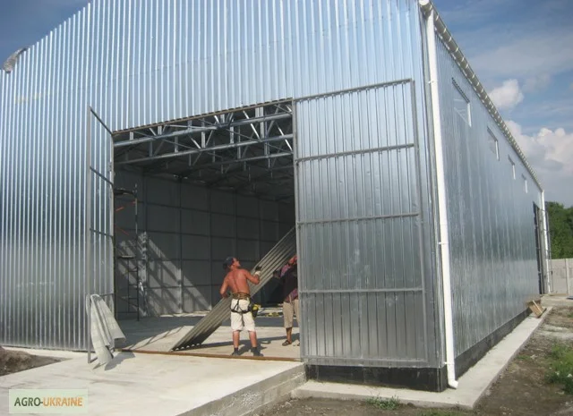 Продам ангар 12, 0х10, 0 высота 5, 0 (м)- фото № 1