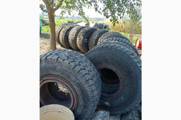 Ось ПТС-9 12 балансиры МЖТ-10 балка рессоры ступицы шины- фото № 9