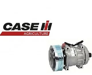 Компрессор 7H15 152 mm PV8 4499, 4768, 4768E Case, New Holland- фото № 1