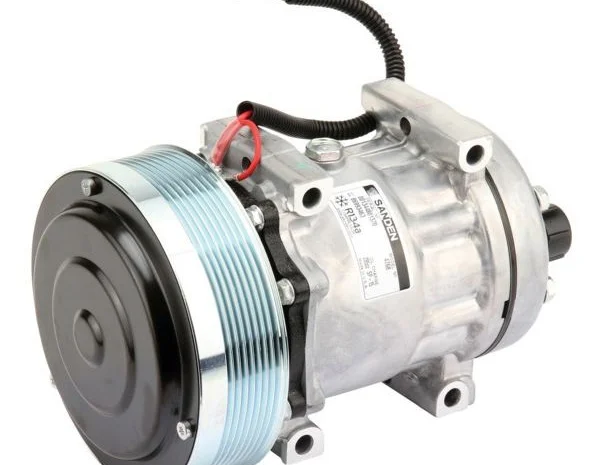 Компрессор кондиционера трактор New Holland T8040 SD7H15 152mm U4768, 4499- фото № 3