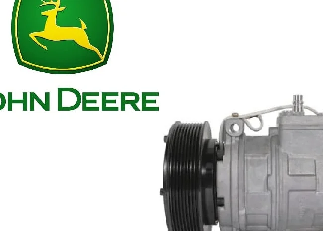 Компрессор кондиционера John Deere 7830R /8300T /8400T OE: RE46609- фото № 2