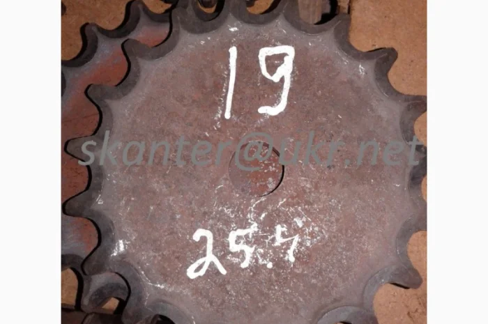 Звездочка зірочка крок t= 25.4 зуб=19- фото № 1