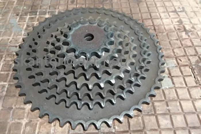 Зірочка звездочка t= 25.4 зуб= 9- фото № 2