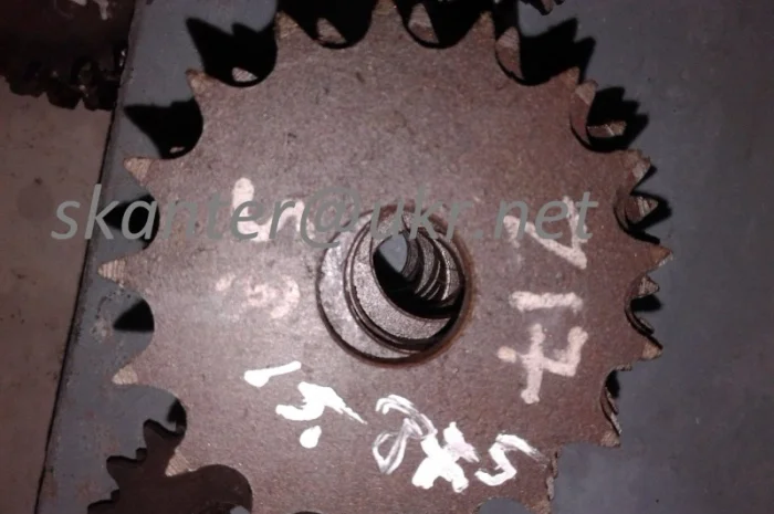 Зірочка звездочка крок t=15, 875 зуб =1 7- фото № 1