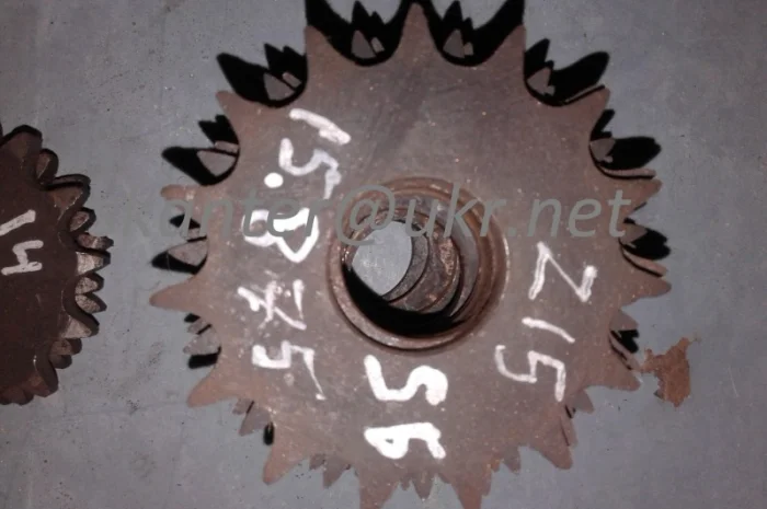 Зірочка звездочка крок t=15, 875 зуб = 15- фото № 1