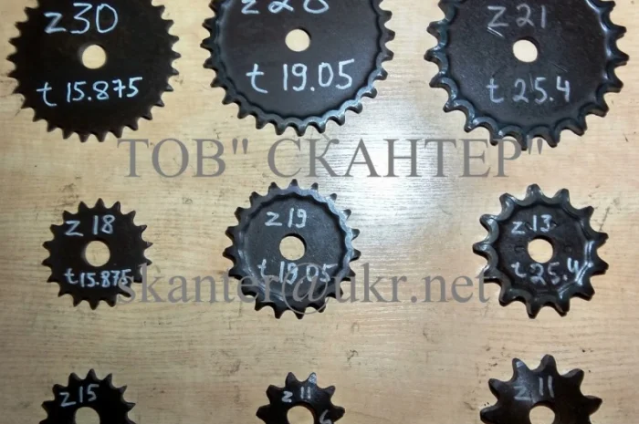 Зірочка звездочка крок t = 25.4 зуб = 47- фото № 3