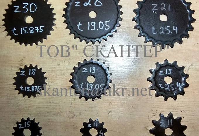 Продам зірочка звездочка крок t = 15, 875 зуб = 43- фото № 1