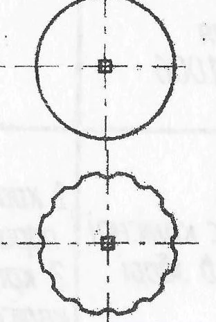 Диск БДВП Краснянский (ромашка, сфера)- фото № 1