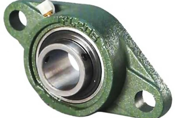 Подшипник UC204 в корпусе FL - ( UCFL204 ) под вал 20 мм- фото № 1