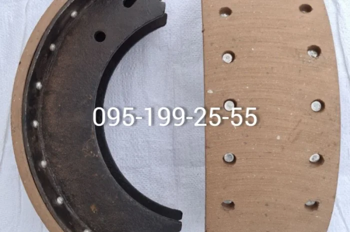 Гальмівна колодка причепа 2ПТС-6, 3ПТС-12- фото № 1