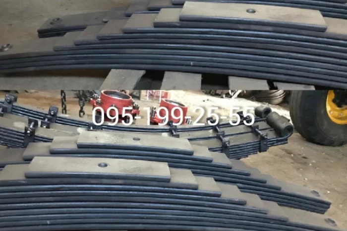 Ресора десяти листова - причепа 3ПТС-12- фото № 1