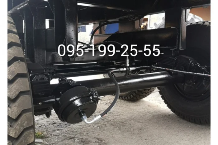 Вісь задня - ресори причепа 3ПТС-12- фото № 1