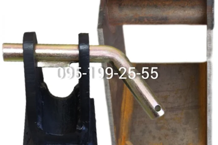Кронштейн платформы 2ПТС-4, стопорный палец 2ПТС-4, кронштейн рамы 2ПТС-4- фото № 1